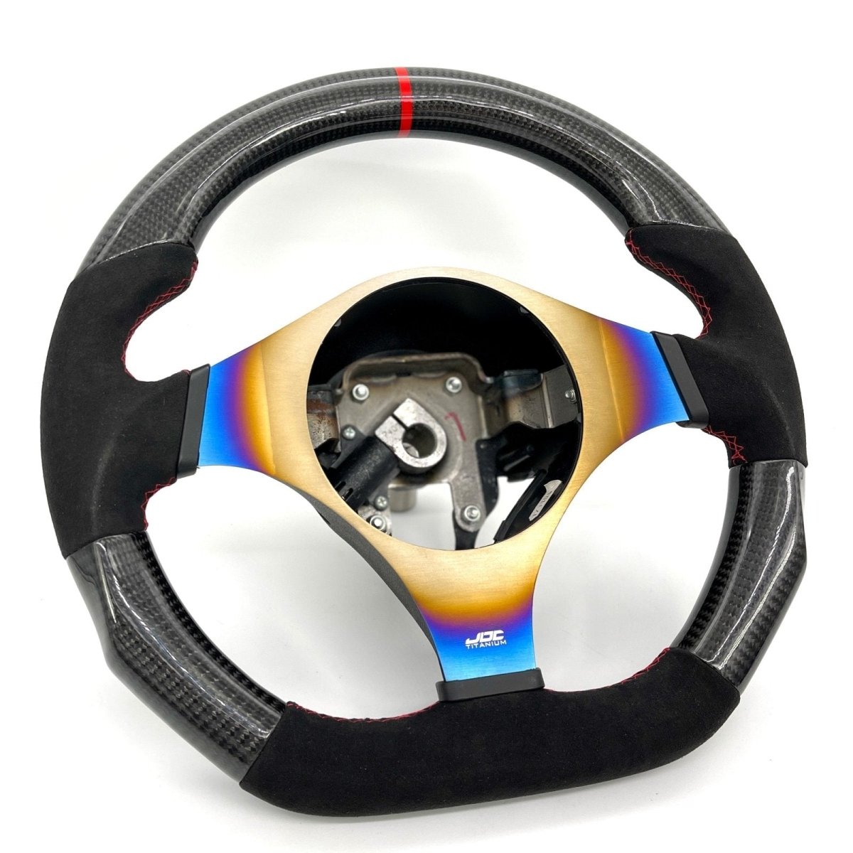JDC Titanium Steering Wheel Overlay (Evo 7/8/9) - JDMuscleSteering Wheel TrimJDC-TI-EVO89-SWOBurntJDC Titanium Only