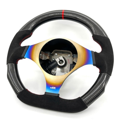 JDC Titanium Steering Wheel Overlay (Evo 7/8/9) - JDMuscleSteering Wheel TrimJDC-TI-EVO89-SWOBurntJDC Titanium Only