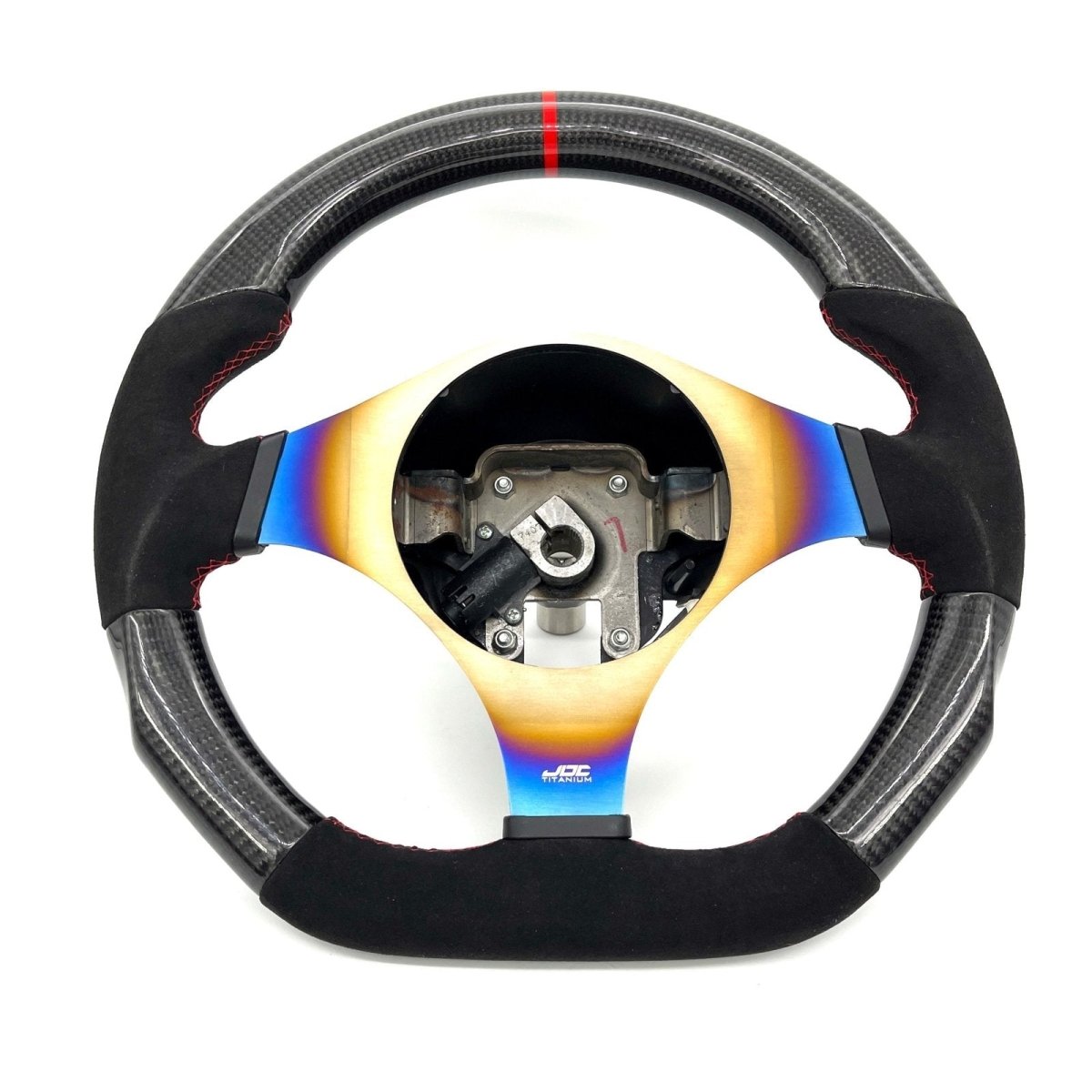 JDC Titanium Steering Wheel Overlay (Evo 7/8/9) - JDMuscleSteering Wheel TrimJDC-TI-EVO89-SWOBurntJDC Titanium Only