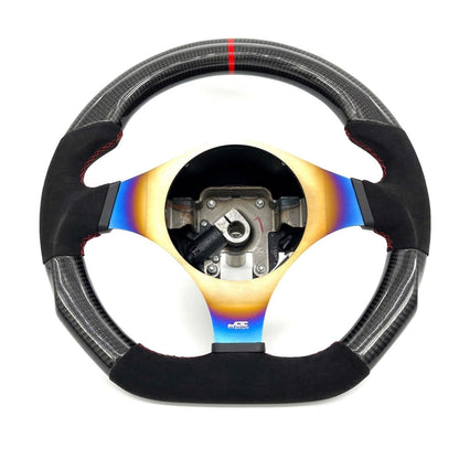 JDC Titanium Steering Wheel Overlay (Evo 7/8/9) - JDMuscleSteering Wheel TrimJDC-TI-EVO89-SWOBurntJDC Titanium Only