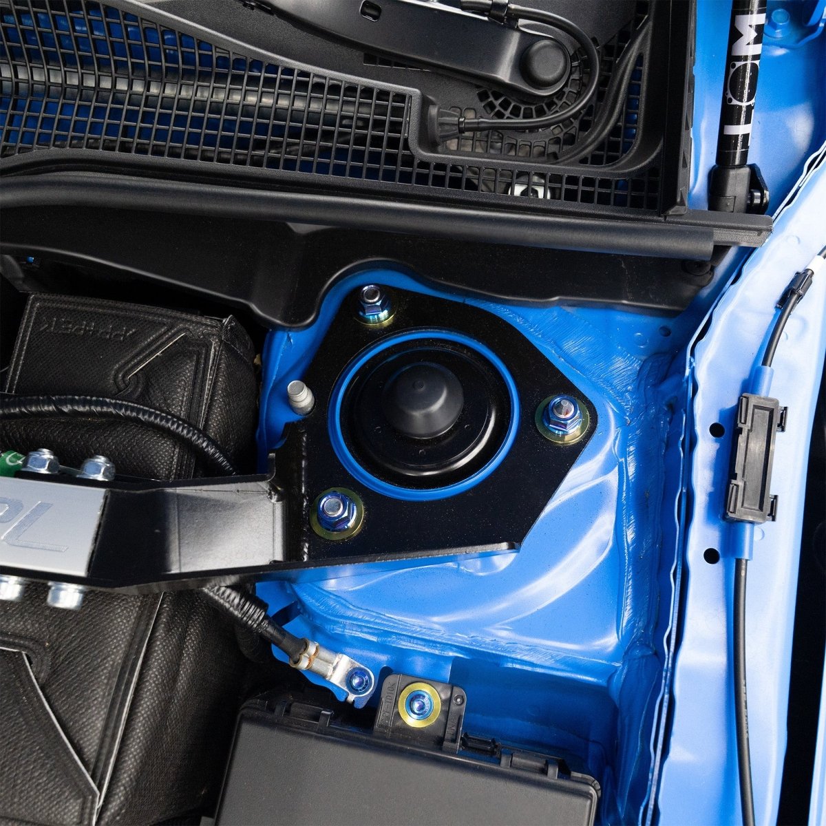 JDC Titanium Strut Tower Hardware (2023+ FL5 Civic Type R/11th Gen Civic Si) - JDMuscleEngine Dress - UpJDC-TI-FL5-STHK-6PBurnt