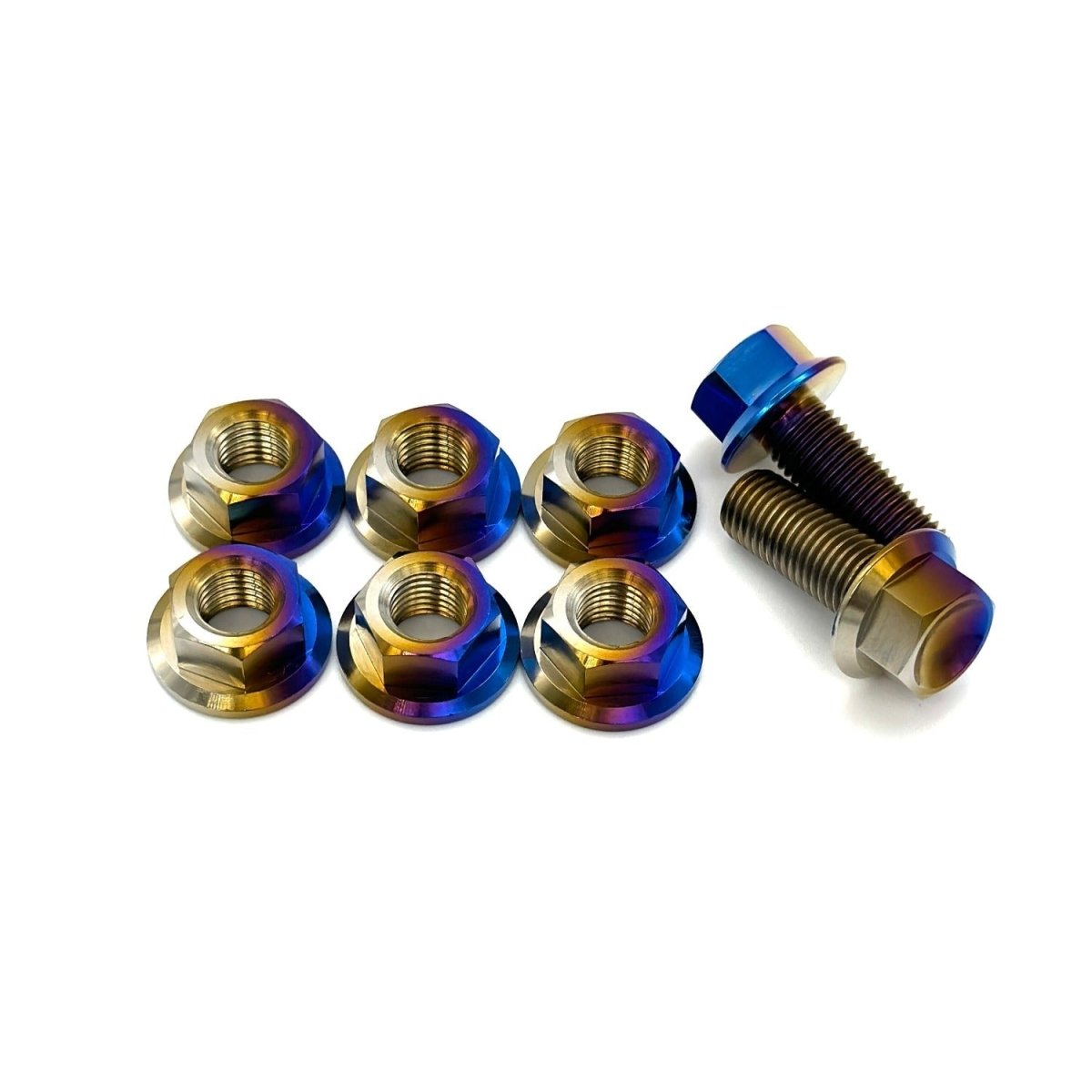 JDC Titanium Strut Tower Hardware Kit (Evo 7/8/9/X) - JDMuscleEngine Dress-UpJDC-TI-EVO789X-STHKStrut Tower Hardware OnlyBurnt