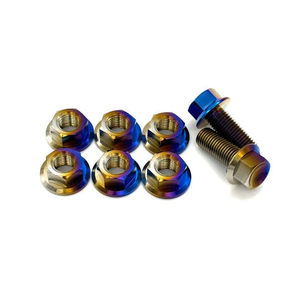 JDC Titanium Strut Tower Hardware Kit (Evo 7/8/9/X) - JDMuscleEngine Dress-UpJDC-TI-EVO789X-STHKStrut Tower Hardware OnlyBurnt