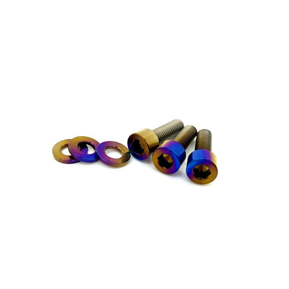 JDC Titanium Thermostat Housing Replacement Kit (Evo 7/8/9) - JDMuscleJDC Engine Bay Hardware KitsJDC-TI-EVO789-THRK-FULLFull Replacement KitBurnt