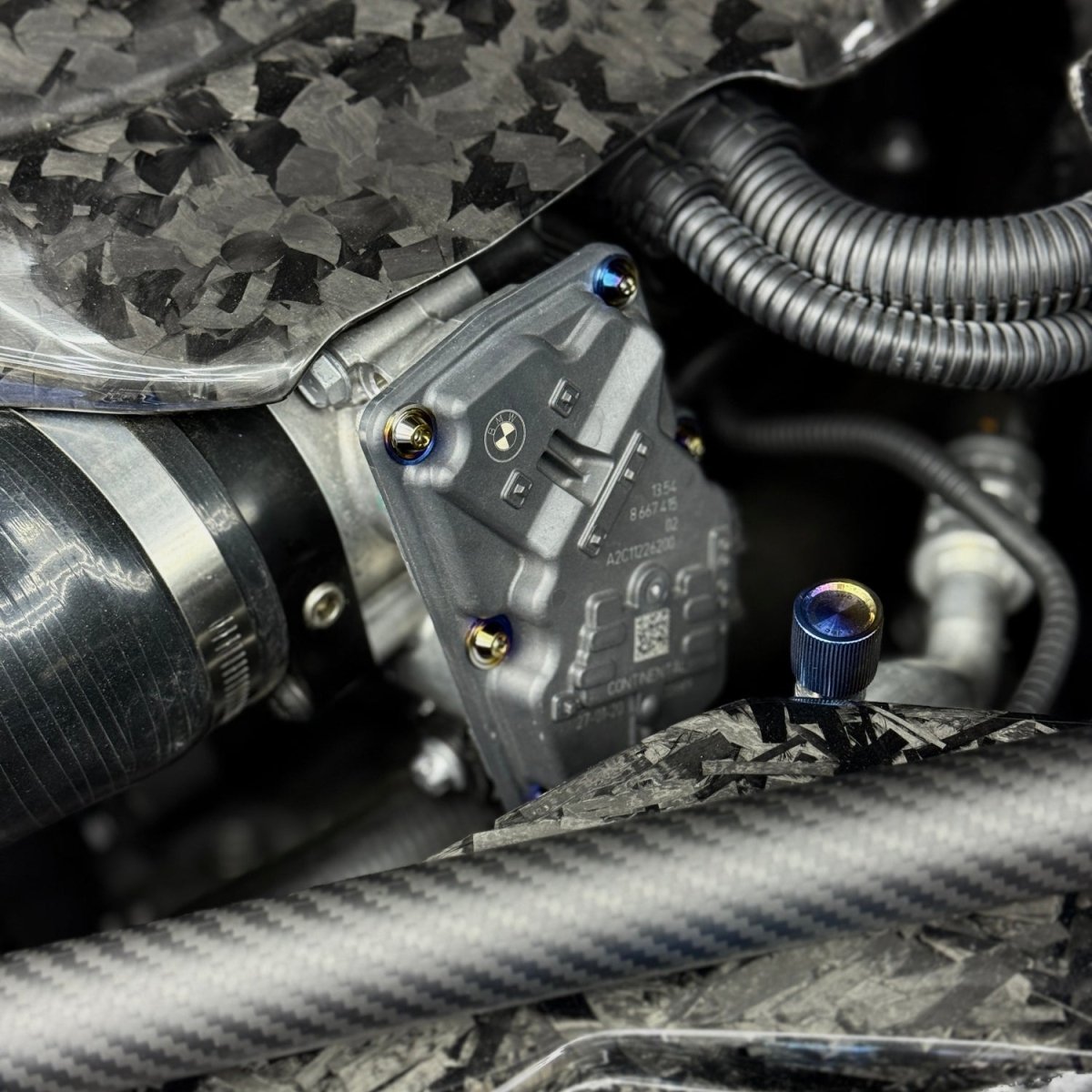 JDC Titanium Throttle Body Hardware Kit (MK5 Supra) - JDMuscleEngine Dress - UpJDC-TI-A90-TBHKBurnt