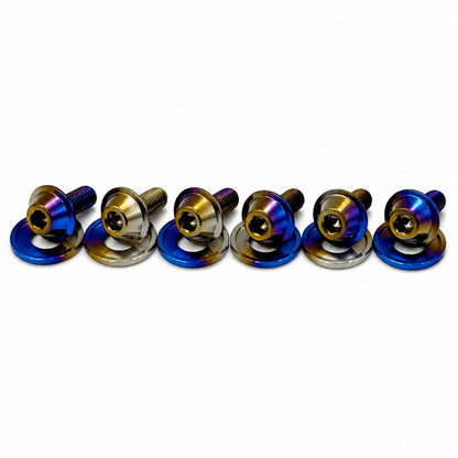 JDC Titanium Throttle Body Hardware Kit (MK5 Supra) - JDMuscleEngine Dress-UpJDC-TI-A90-TBHKBurnt
