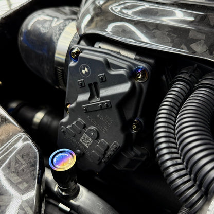 JDC Titanium Throttle Body Hardware Kit (MK5 Supra) - JDMuscleEngine Dress - UpJDC-TI-A90-TBHKBurnt