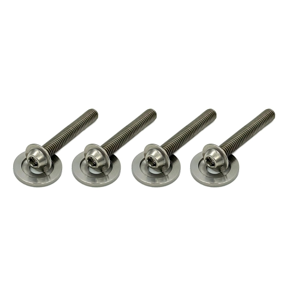 JDC Titanium Trunk Bracket Hardware Kit (Evo 7/8/9) - JDMuscleEngine Dress - UpJDC-TI-EVO789-TBHKBurnt