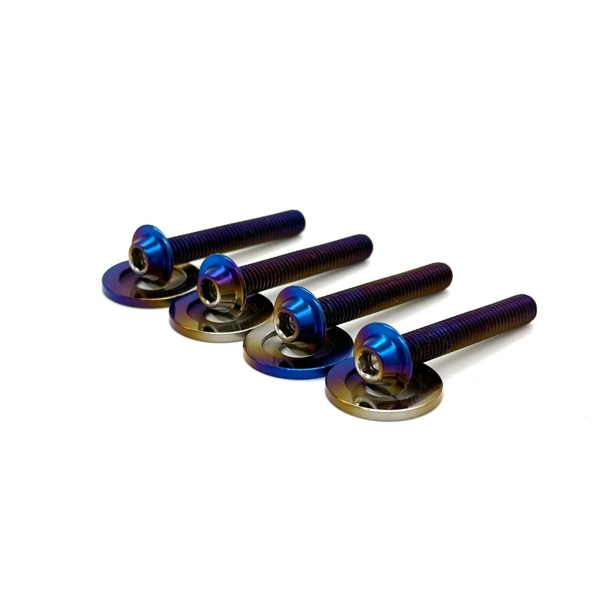 JDC Titanium Trunk Bracket Hardware Kit (Evo 7/8/9) - JDMuscleEngine Dress - UpJDC-TI-EVO789-TBHKBurnt
