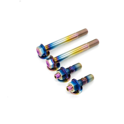 JDC Titanium Turbo to Manifold Hardware Kit for FP Manifolds (Evo 4 - 9/DSM) - JDMuscleEngine Dress - UpJDC-TI-TTMSK-FPBurnt