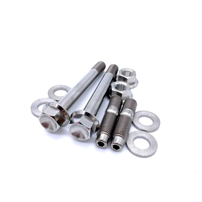 JDC Titanium Turbo to Manifold Hardware Kit for FP Manifolds (Evo 4 - 9/DSM) - JDMuscleEngine Dress - UpJDC-TI-TTMSK-FPBurnt