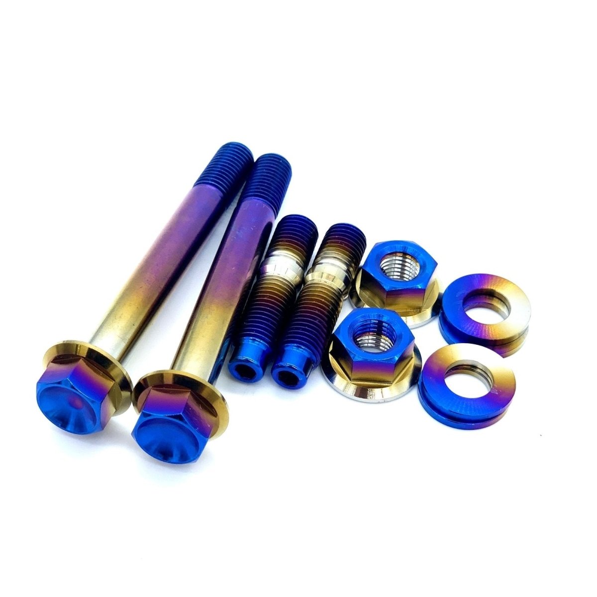 JDC Titanium Turbo to Manifold Hardware Kit for FP Manifolds (Evo 4 - 9/DSM) - JDMuscleEngine Dress - UpJDC-TI-TTMSK-FPBurnt