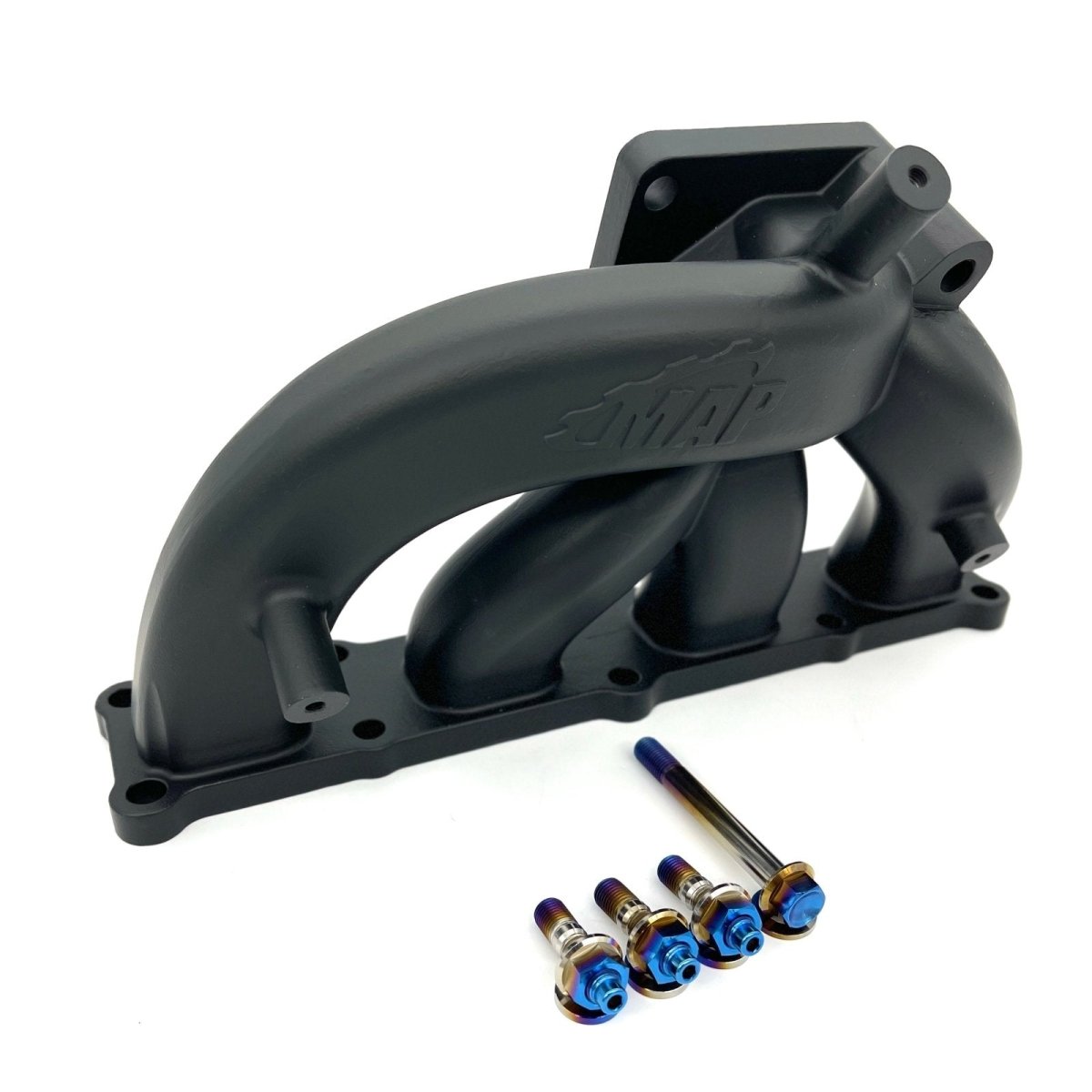 JDC Titanium Turbo to Manifold Hardware Kit for MAP Cast Investment Manifolds (Evo X) - JDMuscleEngine Dress - UpJDC-TI-MAP-CASTBurnt