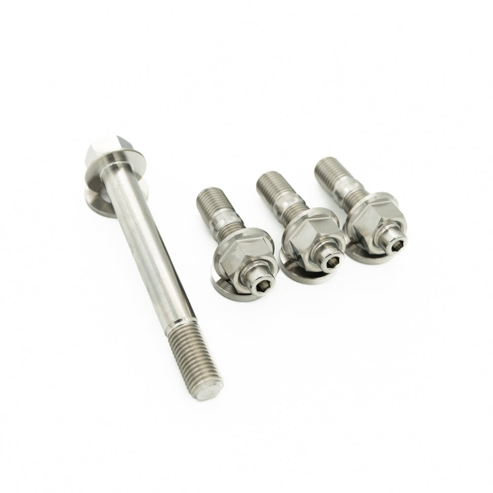 JDC Titanium Turbo to Manifold Hardware Kit for MAP Cast Investment Manifolds (Evo X) - JDMuscleEngine Dress - UpJDC-TI-MAP-CASTBurnt
