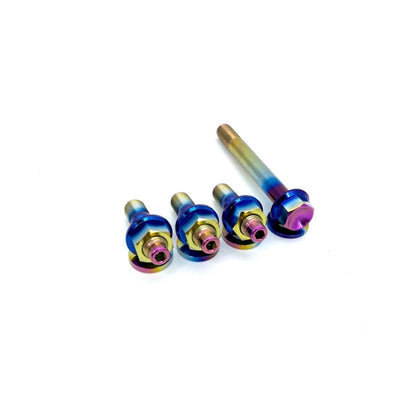 JDC Titanium Turbo to Manifold Hardware Kit for MAP Cast Investment Manifolds (Evo X) - JDMuscleEngine Dress - UpJDC-TI-MAP-CASTBurnt