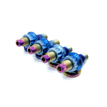 JDC Titanium Turbo to Manifold Stud Kit (Evo 4 - 10/Universal) - JDMuscleEngine Dress - UpJDC-TI-TTMSK-6-1.256 PointM10x1.25x45mmBurnt