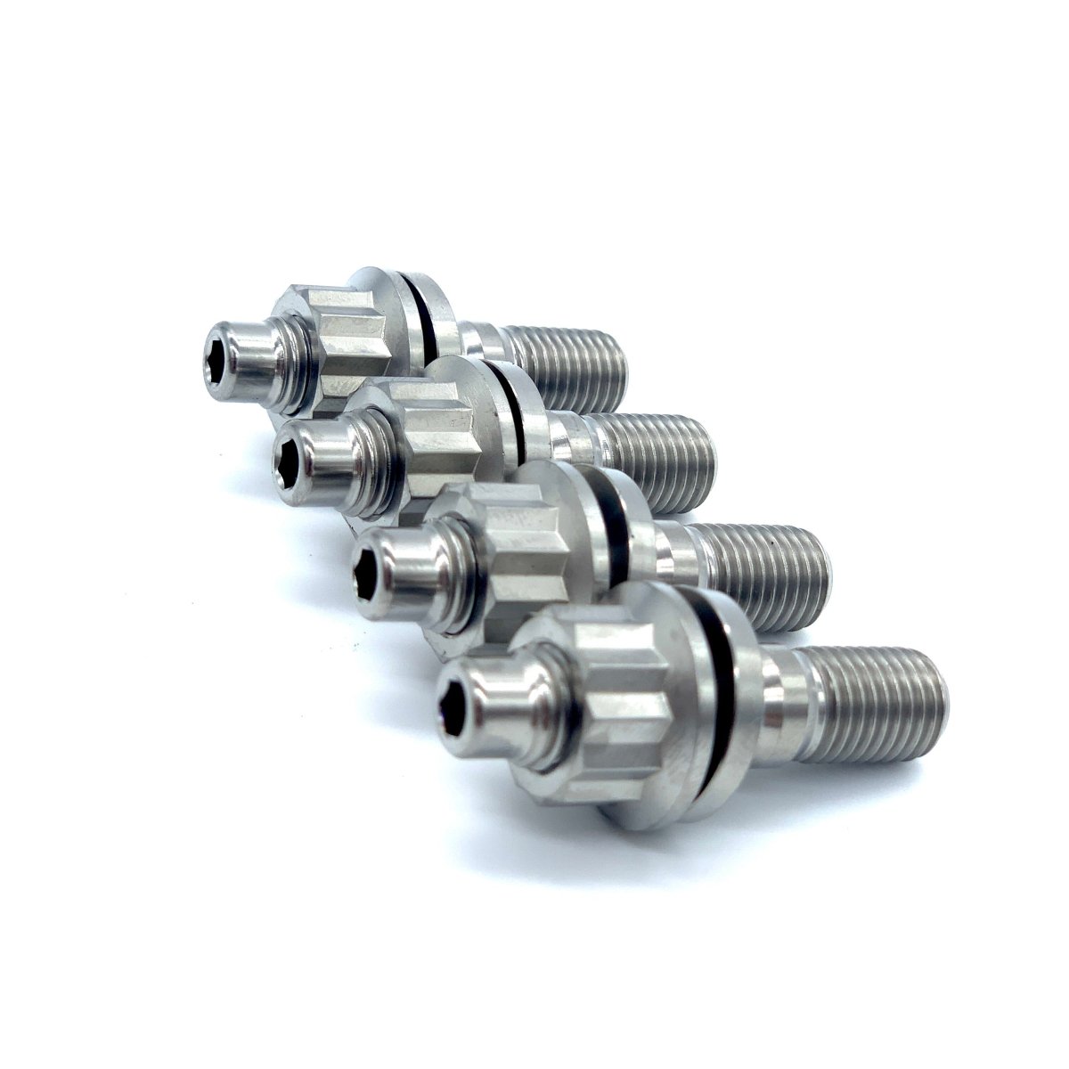 JDC Titanium Turbo to Manifold Stud Kit (Evo 4 - 10/Universal) - JDMuscleEngine Dress - UpJDC-TI-TTMSK-6-1.256 PointM10x1.25x45mmBurnt