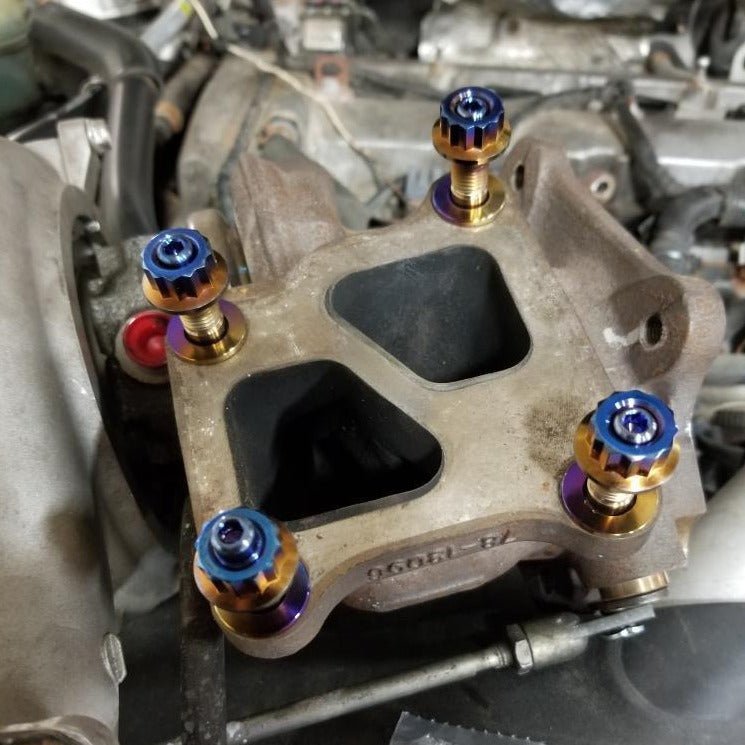 JDC Titanium Turbo to Manifold Stud Kit (Evo 4 - 10/Universal) - JDMuscleEngine Dress - UpJDC-TI-TTMSK-6-1.256 PointM10x1.25x45mmBurnt