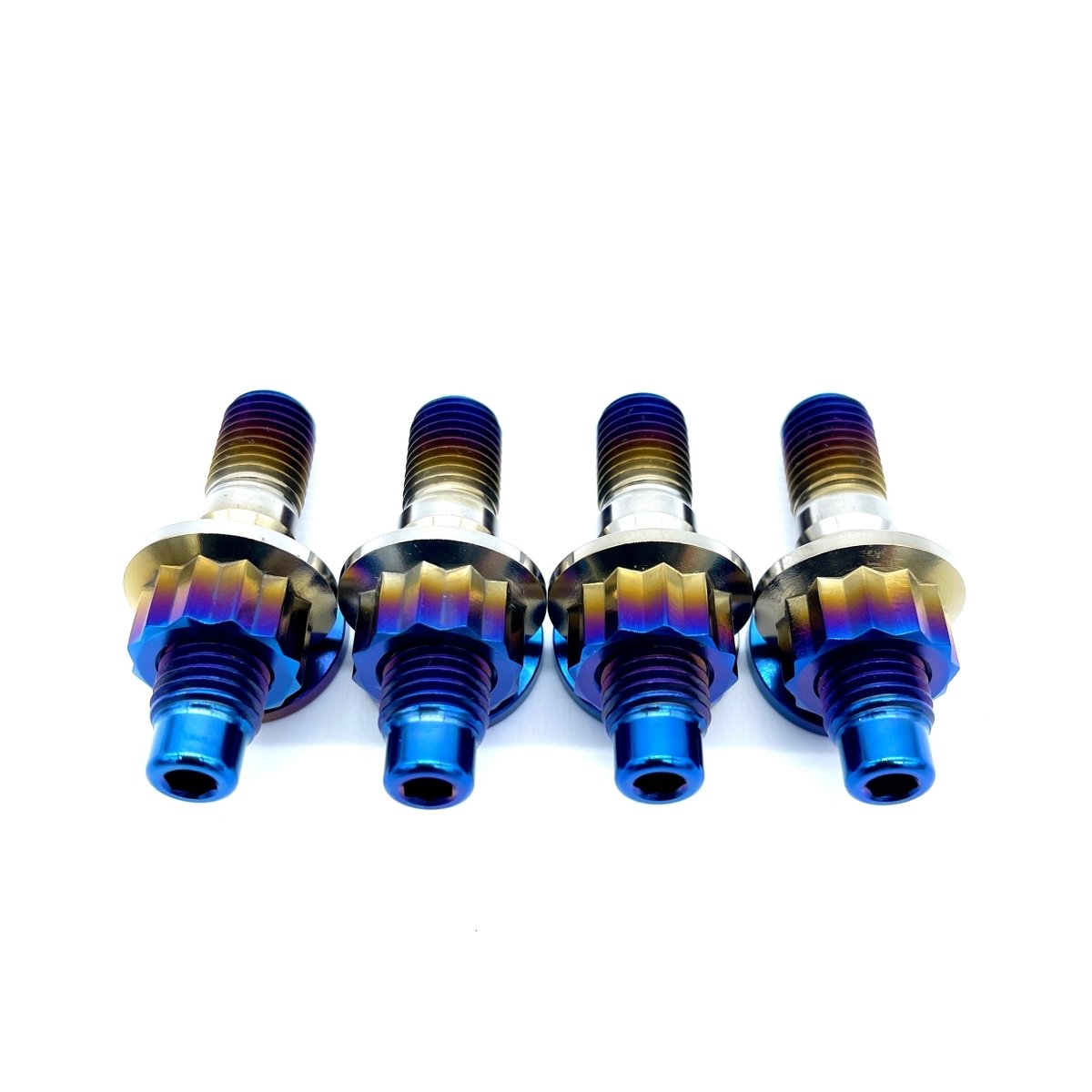 JDC Titanium Turbo to Manifold Stud Kit (Evo 4 - 10/Universal) - JDMuscleEngine Dress - UpJDC-TI-TTMSK-6-1.256 PointM10x1.25x45mmBurnt