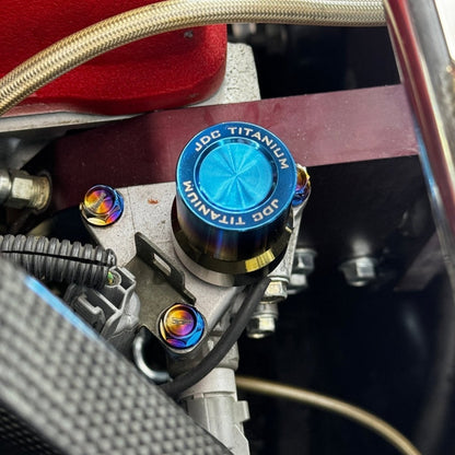 JDC Titanium V - TEC Solenoid Cover (Multiple Honda Applications) - JDMuscleEngine Dress - UpJDC-TI-VTEC-SC-AHFlush - Fit Allen Head BoltsBurnt