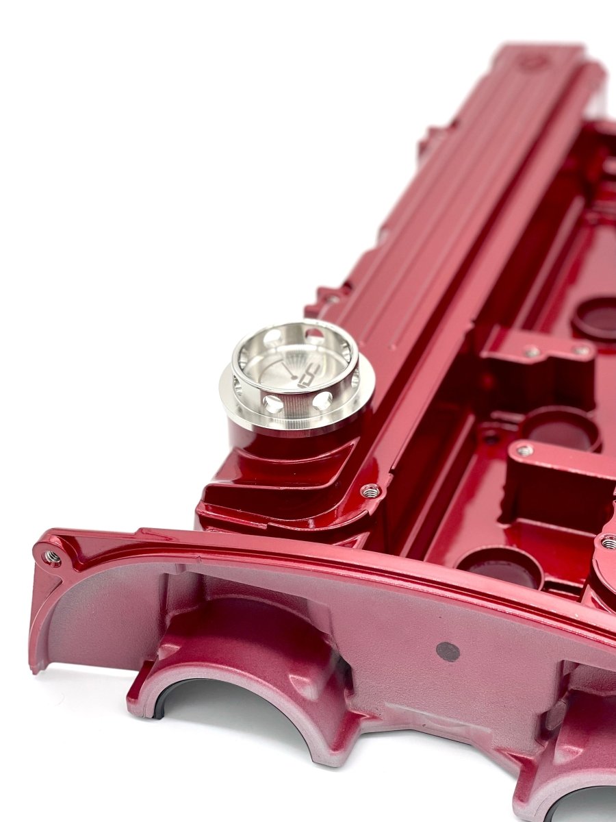 JDC Titanium V1 Oil Cap (Evo 1 - 9/DSM) - JDMuscleOil CapsJDC-Ti-EVODSM-V1OCBurnt