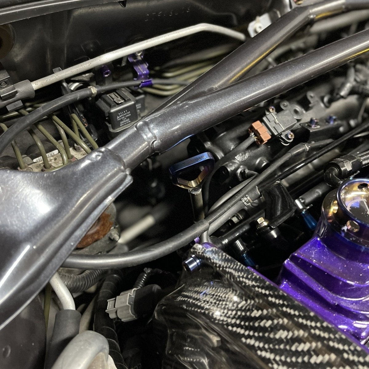 JDC Titanium V1 Oil Dipstick Handle (Evo 7/8/9/X/DSM) - JDMuscleOil DipstickJDC-TI-EVO89X-V1ODS-HANDLENo Thanks (Handle Only)Burnt