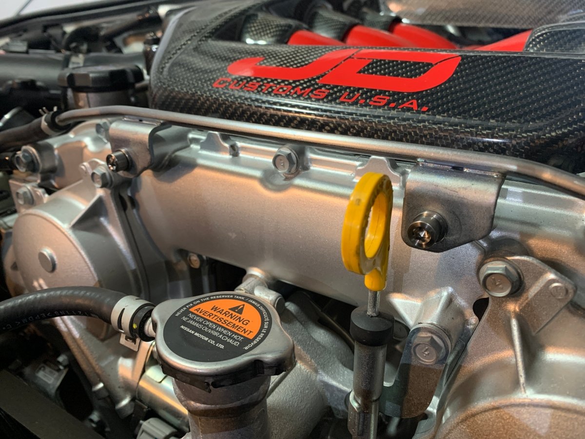 JDC Titanium Vacuum Line Replacement Hardware (R35 GT - R) - JDMuscleEngine Dress - UpJDC-TI-GTR-VLRH-AHAllen Cap w/ WashersBurnt