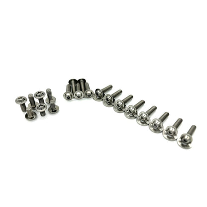 JDC Titanium Valve Cover Hardware Replacement Kit (Evo 4 - 9) - JDMuscleEngine Dress - UpJDC-TI-EVO49-VCHK-FULL-FFA-TIFull Kit (Outer and inner bolts)Flush - Fit Allen Head BoltsBurnt