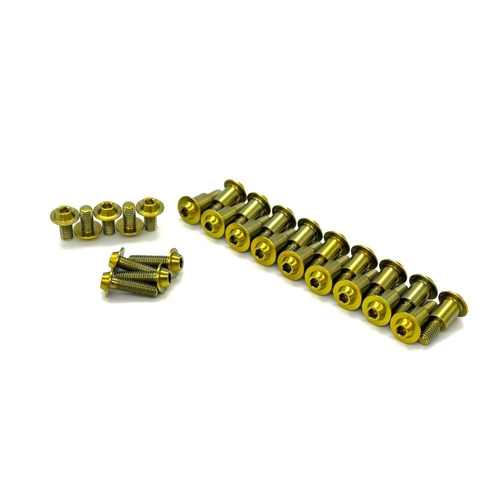 JDC Titanium Valve Cover Hardware Replacement Kit (Evo X) - JDMuscleEngine Dress - UpJDC-TI-EVOX-VCHRK-OBBasic Kit (Outer bolts only)Burnt