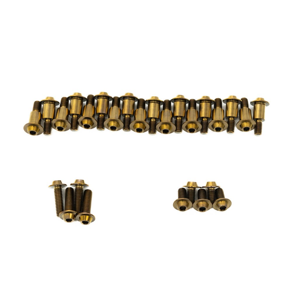 JDC Titanium Valve Cover Hardware Replacement Kit (Evo X) - JDMuscleEngine Dress - UpJDC-TI-EVOX-VCHRK-OBBasic Kit (Outer bolts only)Burnt