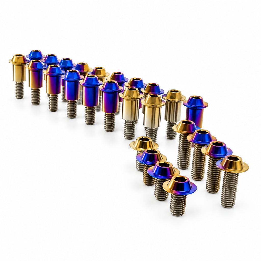 JDC Titanium Valve Cover Hardware Replacement Kit (Evo X)