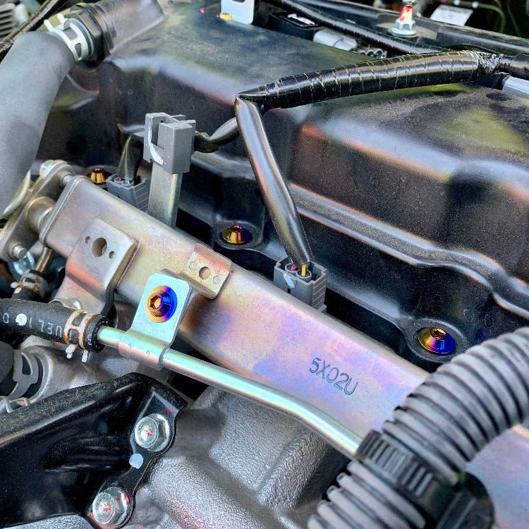 JDC Titanium Valve Cover Hardware Replacement Kit (Evo X)