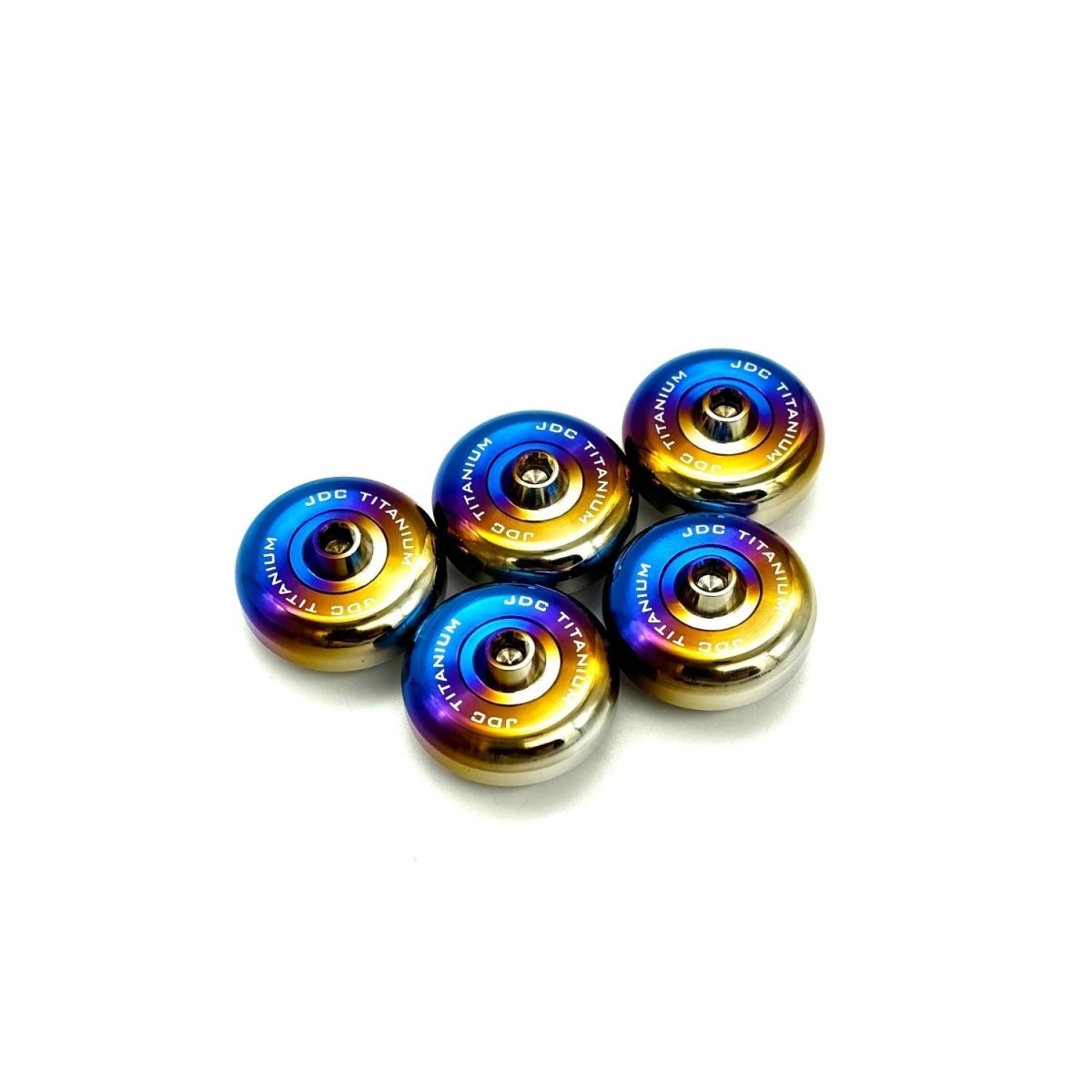 JDC Titanium Valve Cover Hardware Replacement Kit (Honda S2000) - JDMuscleEngine Dress - UpJDC-TI-S2K-VCHK-AHCustom Allen Flange HeadBurnt