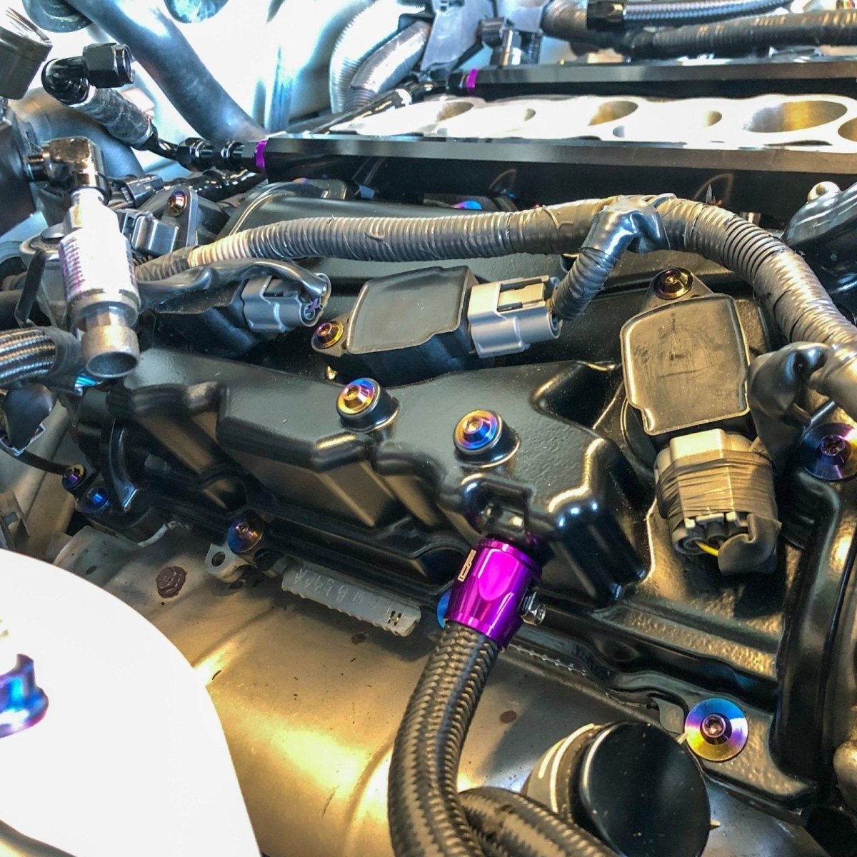 JDC Titanium Valve Cover Hardware Replacement Kit (R35 GT - R) - JDMuscleEngine Dress - UpJDC-TI-GTR-VCHRKBurnt