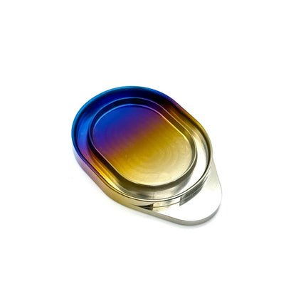 JDC Titanium Washer Fluid Cap (R35 GT - R & Multiple Infiniti Models) - JDMuscleOil CapsJDC-TI-NISSAN-WFCBurntJDC Titanium Only