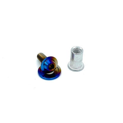 JDC Titanium Washer Fluid Reservoir Hardware Kit (15 - 21 WRX/STi) - JDMuscleEngine Dress - UpJDC-TI-SUB-WFHK-1Flush - Fit Allen Head BoltBurnt