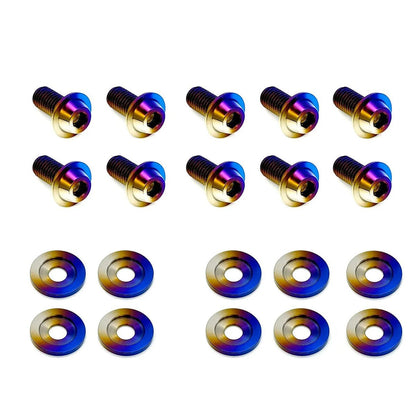 JDC Titanium Wing Mounting Hardware (2023+ FL5 Civic Type R) - JDMuscleEngine Dress - UpJDC-TI-FL5-WINGHKBurnt