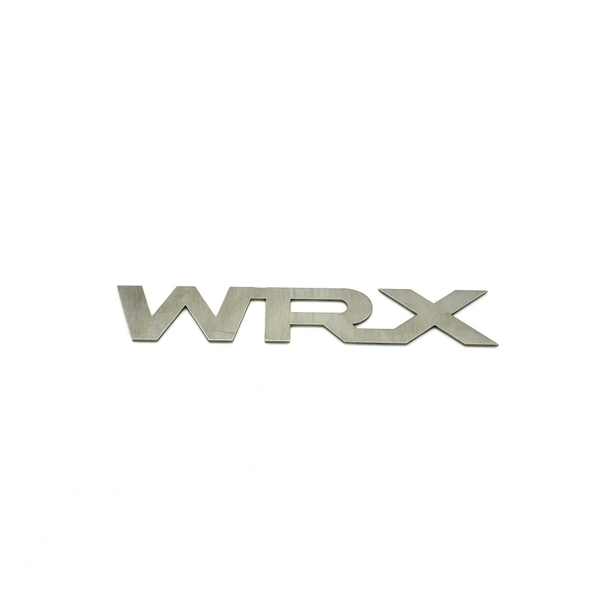 JDC Titanium "WRX" Trunk Badge (15+ WRX) - JDMuscleBadgesJDC-TI-WRX-LOGOBurnt