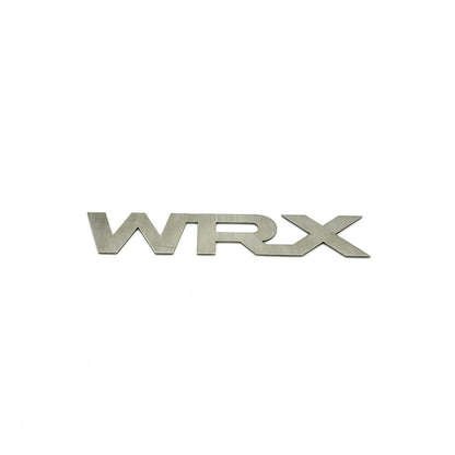 JDC Titanium "WRX" Trunk Badge (15+ WRX) - JDMuscleBadgesJDC-TI-WRX-LOGOBurnt