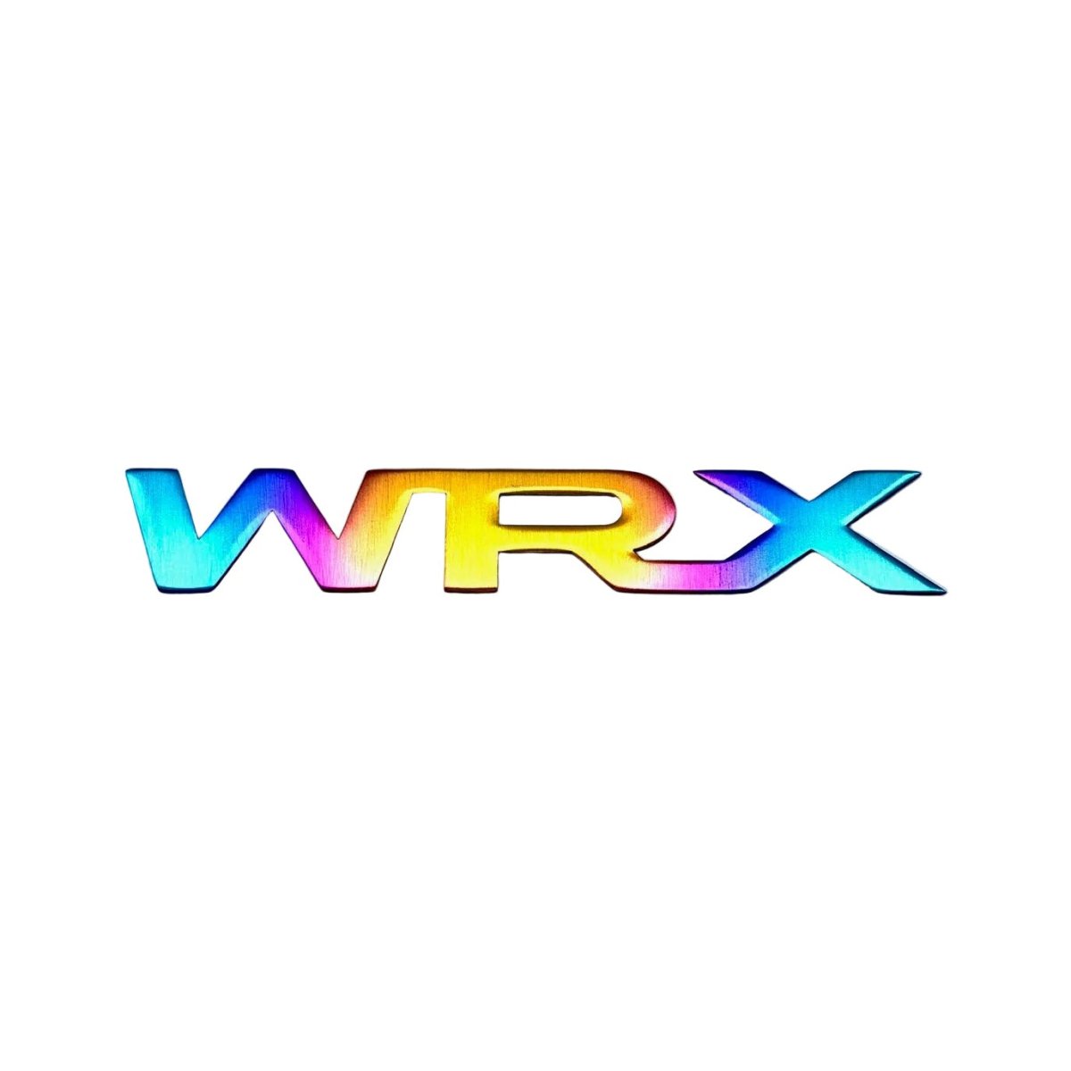 JDC Titanium "WRX" Trunk Badge (15+ WRX) - JDMuscleBadgesJDC-TI-WRX-LOGOBurnt