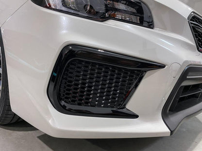 JDM DRL Bezel Overlays - 2018 - 2020 WRX / STI - JDMuscleFog / DRL15WRXFGDRLLSLight Smoke