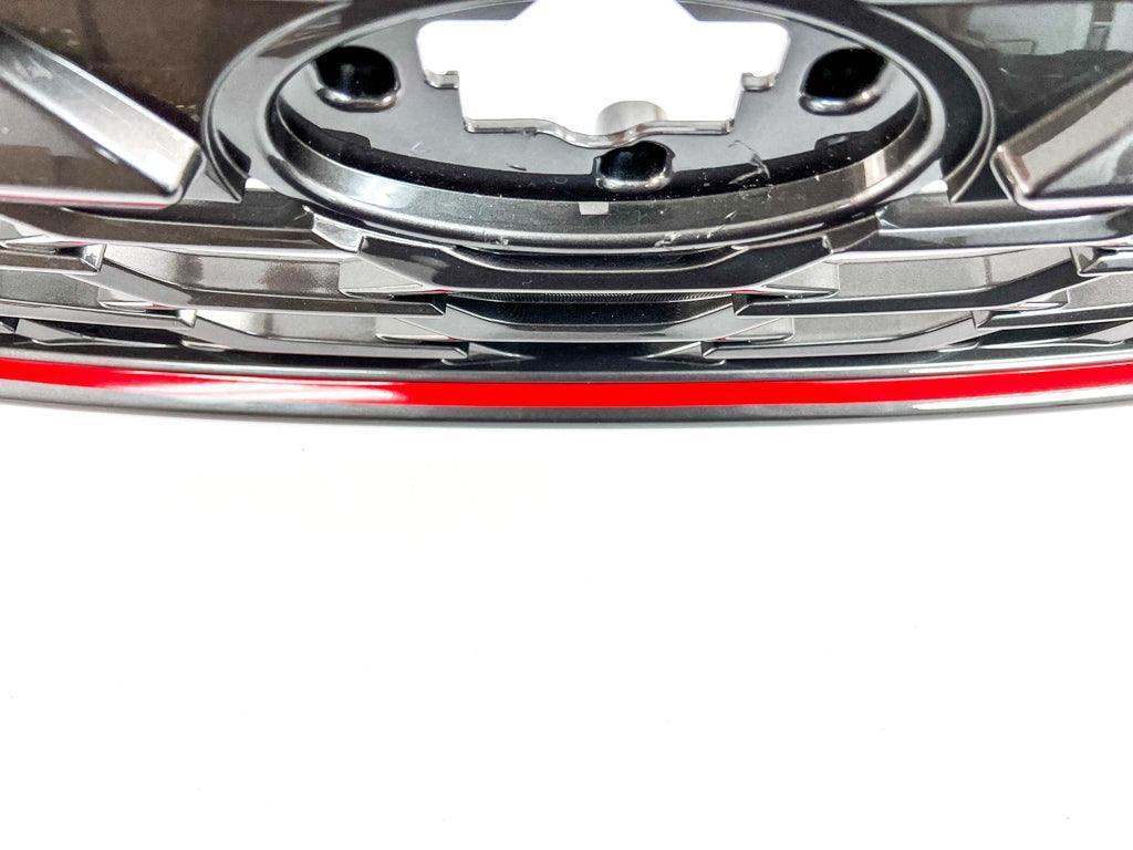 JDM Style Grille Pinstripe - 2022+ WRX - JDMuscleExterior - Vinyl22WRXJDMGRPIN-RDRed