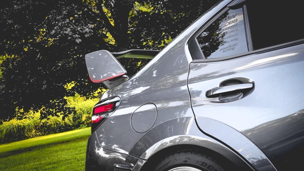 JDM Style STI Spoiler Pinstripe - 2015 - 2021 *WRX / STI - JDMusclePinstripes15WRXJDMSTIPINRDRed