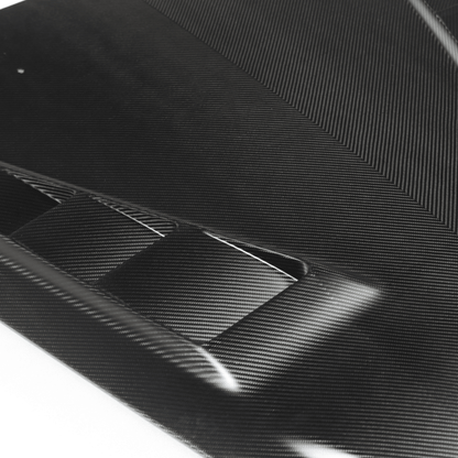 JDMuscle [00-09 S2000] MG Style Pre-Preg Carbon Fiber Hood - JDMuscleHoodsJDM-DR-126MCF2x2 Matte Carbon Fiber*Special Order*No Cancellation*
