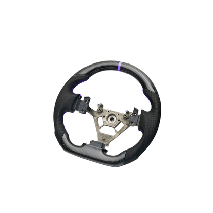 JDMuscle [03 - 08 350Z] Carbon - Lite Series Steering Wheel - JDMuscleSteering WheelsJDM-350Z-CL-STRLRPremium Black Perforated LeatherRed