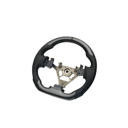 JDMuscle [03 - 08 350Z] Carbon - Lite Series Steering Wheel - JDMuscleSteering WheelsJDM-350Z-CL-STRLRPremium Black Perforated LeatherRed