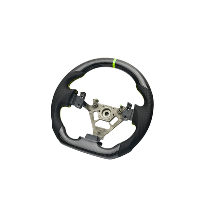JDMuscle [03 - 08 350Z] Carbon - Lite Series Steering Wheel - JDMuscleSteering WheelsJDM-350Z-CL-STRLRPremium Black Perforated LeatherRed