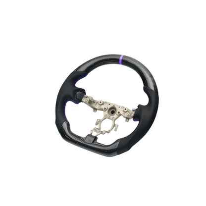 JDMuscle [08 - 13 G37/G35] Carbon - Lite Series Steering Wheel - JDMuscleSteering WheelsJDM-G37-CL-STRAP9002 AlcantaraPurple