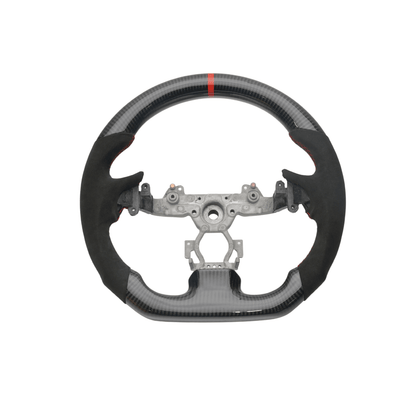 JDMuscle [08 - 13 G37/G35] Carbon - Lite Series Steering Wheel - JDMuscleSteering WheelsJDM-G37-CL-STRAP9002 AlcantaraPurple