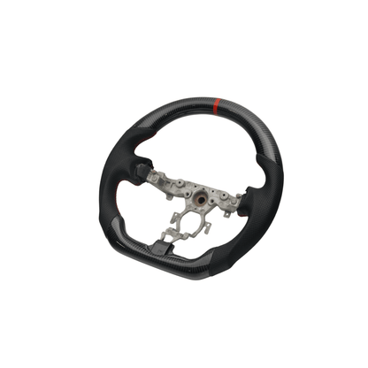 JDMuscle [08 - 13 G37/G35] Carbon - Lite Series Steering Wheel - JDMuscleSteering WheelsJDM-G37-CL-STRAP9002 AlcantaraPurple